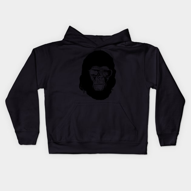 Cornelius One Color Kids Hoodie by Evan Derian